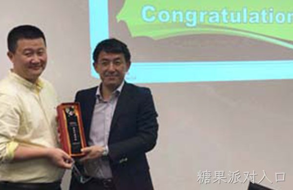 祝贺糖果派对入口荣获东芝17AQBR NO.1再接再厉